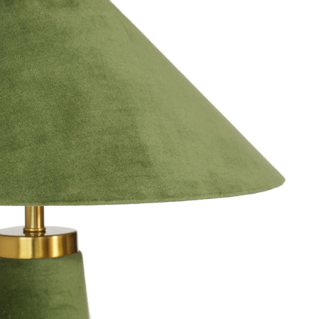 Graham Velvet Table Lamp by TOV Furniture at Eve Furniture