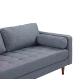 Cave Tweed Loveseat by TOV Furniture at Eve Furniture