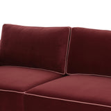 Willow Velvet Modular Sofa by TOV Furniture at Eve Furniture