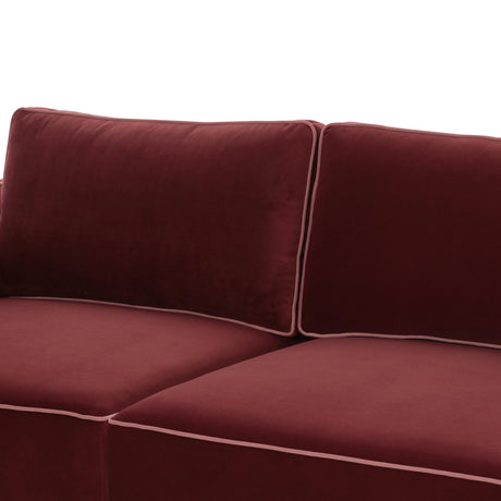 Willow Velvet Modular Sofa by TOV Furniture at Eve Furniture