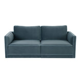 Willow Velvet Modular Loveseat by TOV Furniture at Eve Furniture
