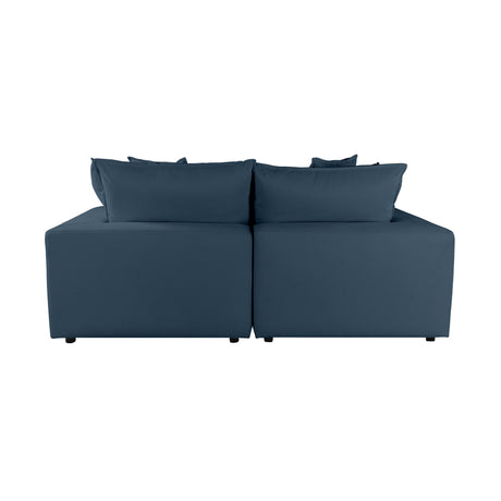 Cali Performance Fabric Modular Loveseat by TOV Furniture at Eve Furniture