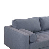 Cave Tweed Loveseat by TOV Furniture at Eve Furniture