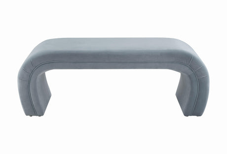 Kenya Velvet Bench by TOV Furniture at Eve Furniture