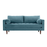 Cave Velvet Loveseat by TOV Furniture at Eve Furniture