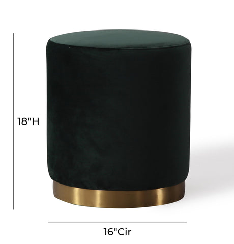 Opal Velvet Ottoman by TOV Furniture at Eve Furniture