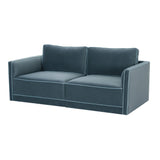 Willow Velvet Modular Loveseat by TOV Furniture at Eve Furniture