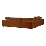 Cali Performance Fabric Modular 5-Piece L-Sectional by TOV Furniture at Eve Furniture