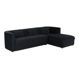 Callie Velvet Sectional by TOV Furniture at Eve Furniture