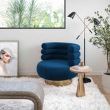 Naomi Velvet Swivel Chair by TOV Furniture at Eve Furniture