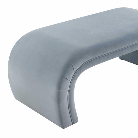 Kenya Velvet Bench by TOV Furniture at Eve Furniture