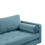 Cave Velvet Loveseat by TOV Furniture at Eve Furniture