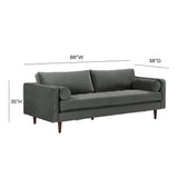 Cave Velvet Sofa by TOV Furniture at Eve Furniture