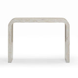 Opus Cream Capiz Shell Console Table by TOV Furniture at Eve Furniture