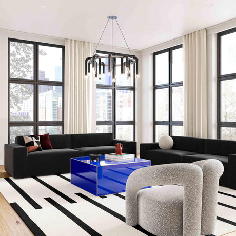 Jenn Speckled Boucle Accent Chair by TOV Furniture at Eve Furniture