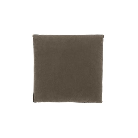 Cali Chocolate Brown Performance Velvet Ottoman by TOV Furniture at Eve Furniture