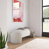 Toledo Velvet Bench by TOV Furniture at Eve Furniture