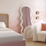 Rhodes Velvet 70" Floor Mirror by TOV Furniture at Eve Furniture