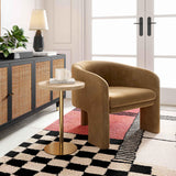 Fiona Gold Stone Side Table by TOV Furniture at Eve Furniture
