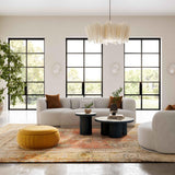 Fickle Grey Velvet 2-Piece Modular Sofa by TOV Furniture at Eve Furniture