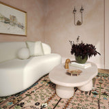 Rahul Cream Coffee Table by TOV Furniture at Eve Furniture