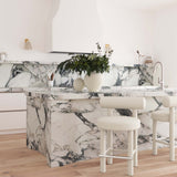 Carmel Cream Velvet Counter Stool by TOV Furniture at Eve Furniture