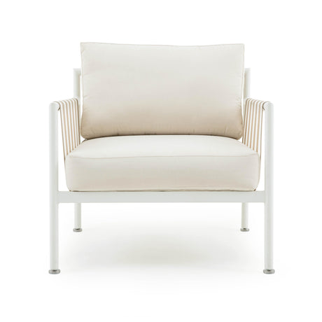 Dunes Cream Outdoor Armchair by TOV Furniture at Eve Furniture