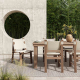 Cassie Cream Outdoor Dining Chair - Set of 2 by TOV Furniture at Eve Furniture