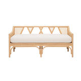Jayla Natural Rattan Bench by TOV Furniture at Eve Furniture