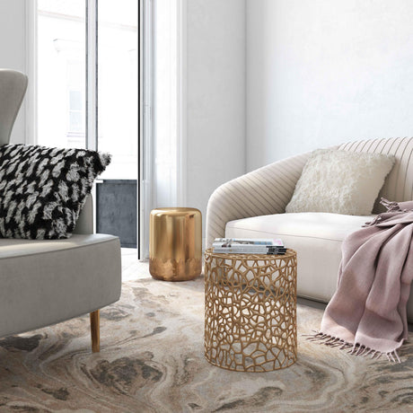 Sophia Side Table by TOV Furniture at Eve Furniture