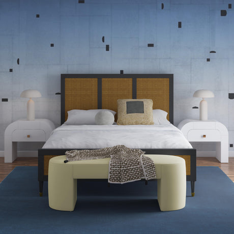 Elena Velvet Bench by TOV Furniture at Eve Furniture