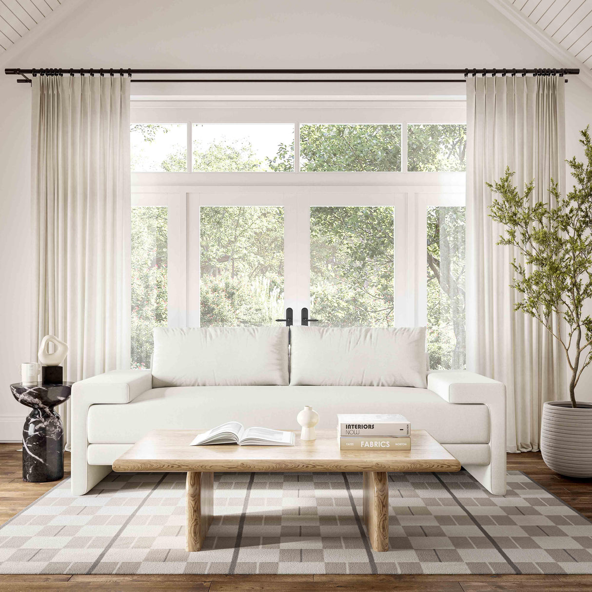 Maeve Upholstered Loveseat by TOV Furniture at Eve Furniture