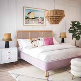 Sarai Natural Fringe Pendant by TOV Furniture at Eve Furniture