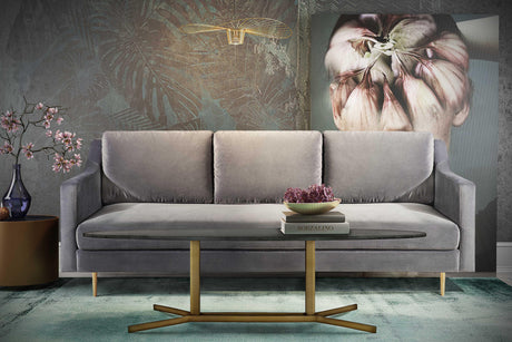 Gemma Black Marble Coffee Table by TOV Furniture at Eve Furniture