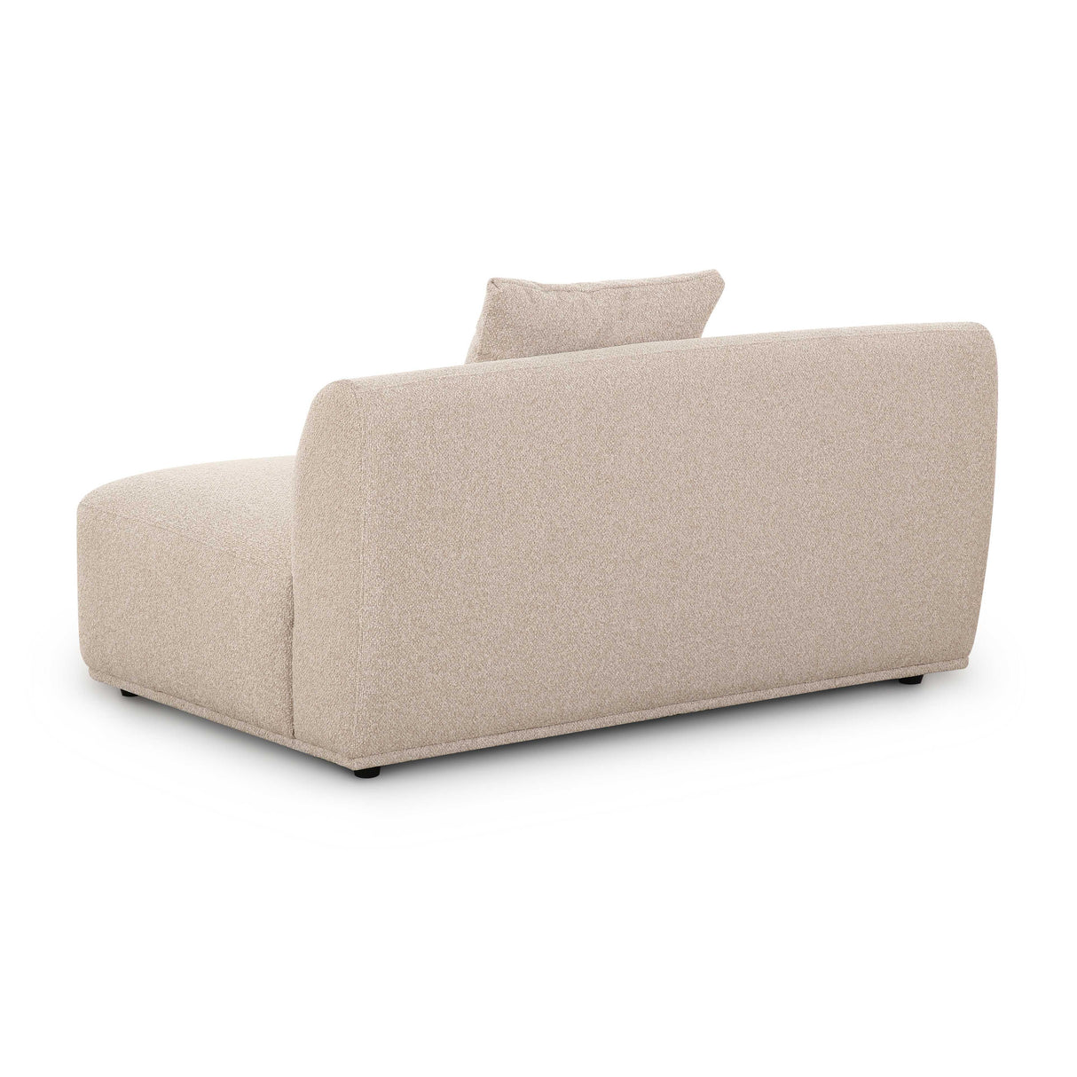Sylvie Cream Boucle Armless 2-seater by TOV Furniture at Eve Furniture