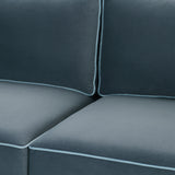 Willow Velvet Modular Sofa by TOV Furniture at Eve Furniture