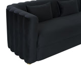 Callie Velvet Sectional by TOV Furniture at Eve Furniture