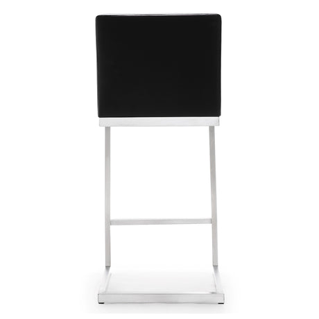 Parma Performance Vegan Leather Counter Stool - Set of 2 by TOV Furniture at Eve Furniture