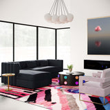 Callie Velvet Sectional by TOV Furniture at Eve Furniture