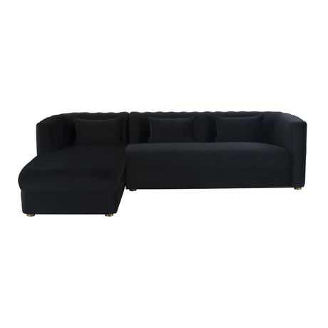 Callie Velvet Sectional by TOV Furniture at Eve Furniture