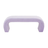 Kenya Velvet Bench by TOV Furniture at Eve Furniture