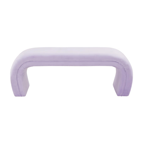 Kenya Velvet Bench by TOV Furniture at Eve Furniture