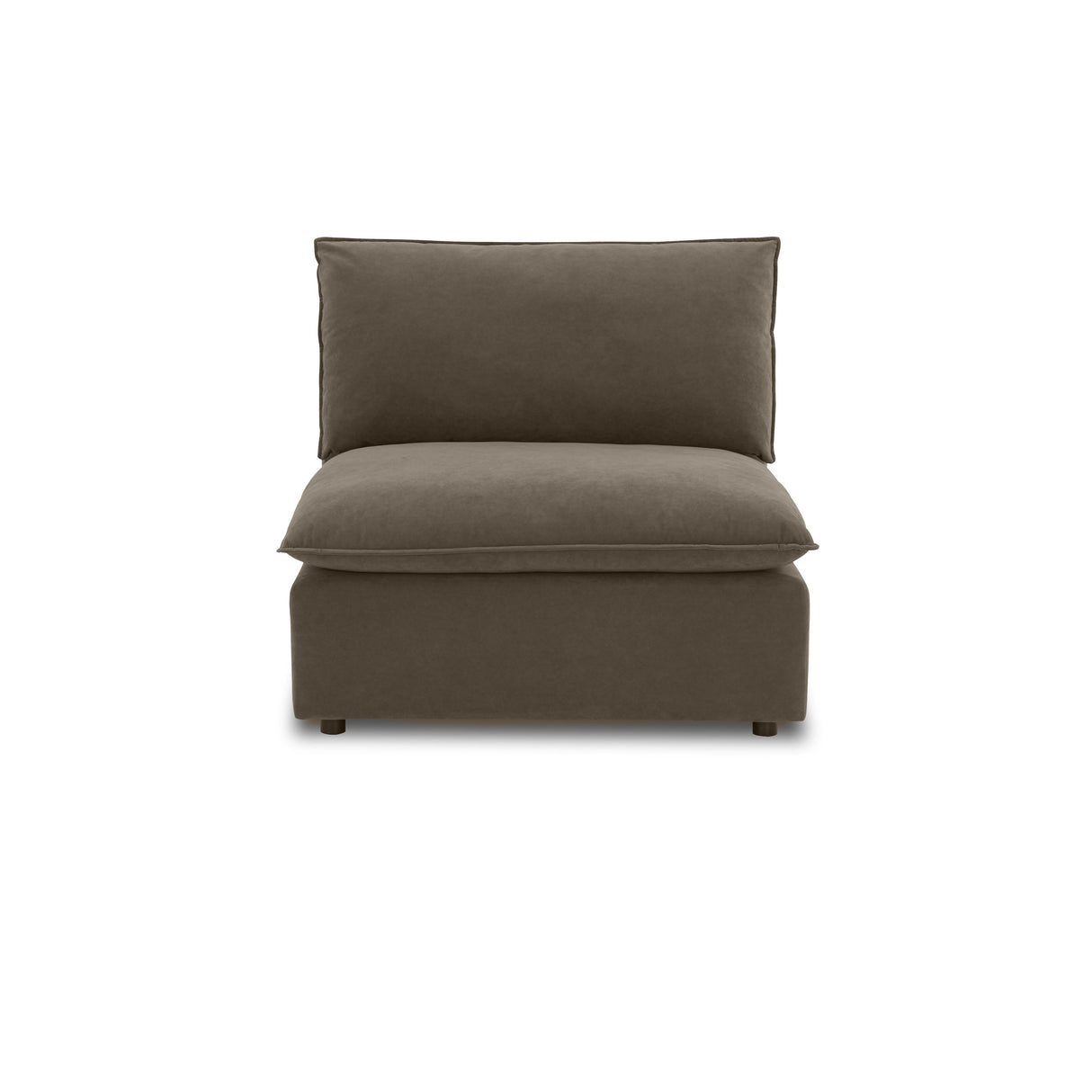 Cali Performance Fabric Modular Armless Chair by TOV Furniture at Eve Furniture