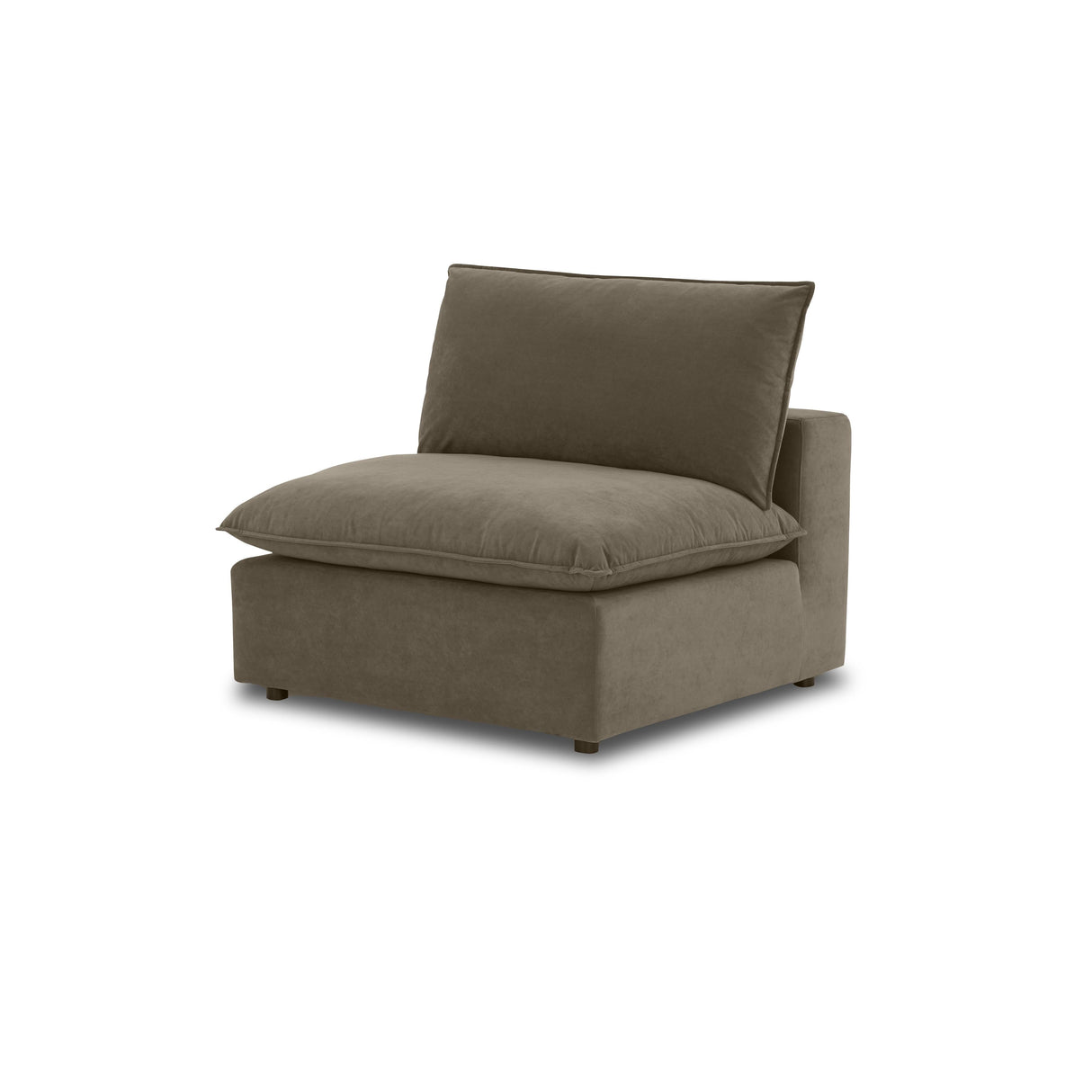 Cali Performance Fabric Modular Armless Chair by TOV Furniture at Eve Furniture