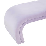Kenya Velvet Bench by TOV Furniture at Eve Furniture