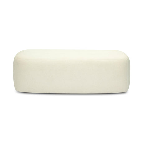 Graceland Faux Mohair Bench by TOV Furniture at Eve Furniture