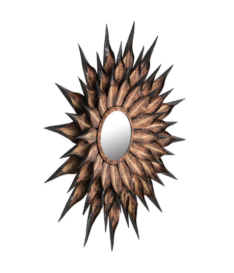 Sunflower Antique Wall Mirror by TOV Furniture at Eve Furniture