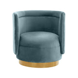 Remy Velvet Swivel Chair by TOV Furniture at Eve Furniture
