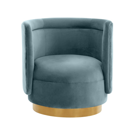 Remy Velvet Swivel Chair by TOV Furniture at Eve Furniture