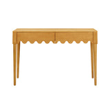 Oodle Natural Ash 2-Drawer Desk by TOV Furniture at Eve Furniture